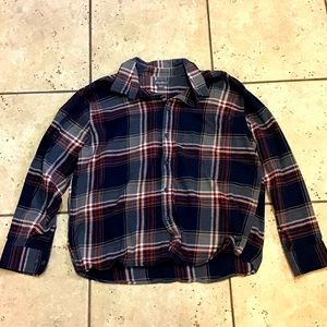 Eddie Bauer Plaid button down